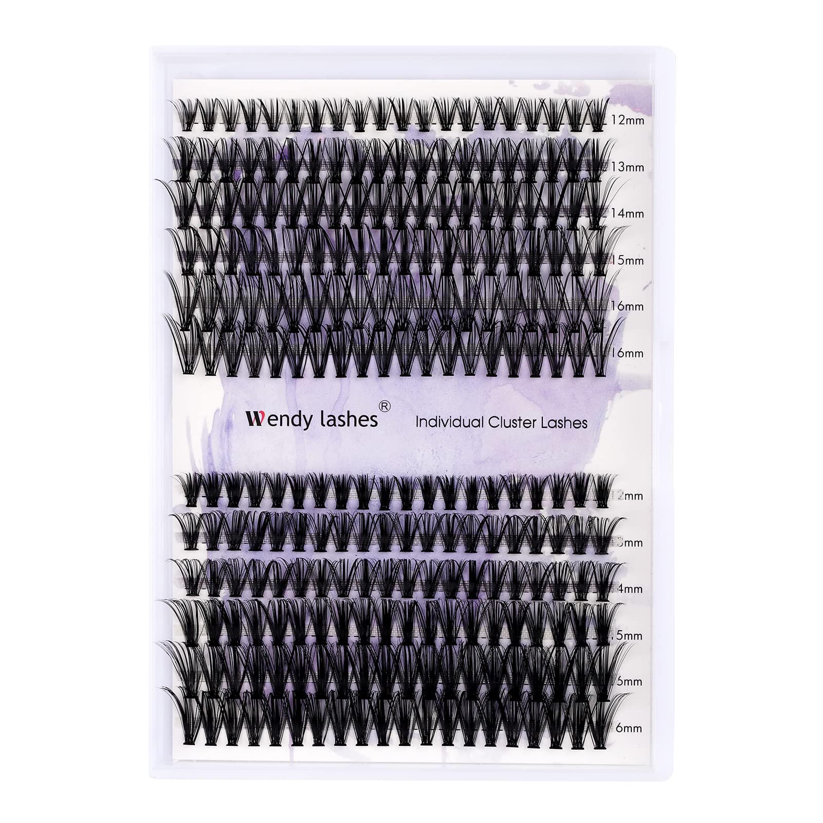 Individual Cluster Lashes 30D/40D Mixed Natural Eyelash Clusters