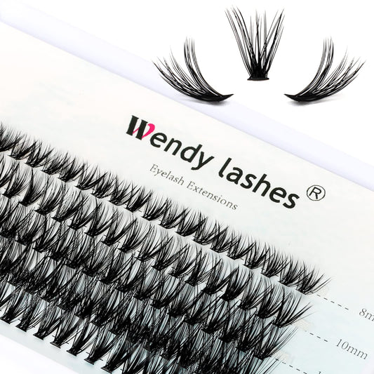 Individual Cluster Lashes 30D/40D Mixed Natural Eyelash Clusters