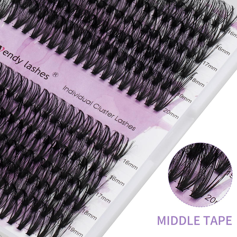 Natural Eyelash Clusters