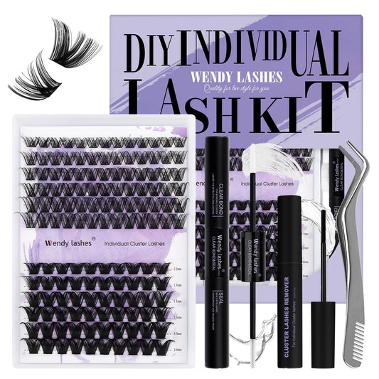 Individual Cluster Lashes 30D/40D Mixed Natural Eyelash Clusters