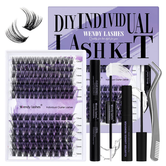 Individual Cluster Lashes 30D/40D Mixed Natural Eyelash Clusters