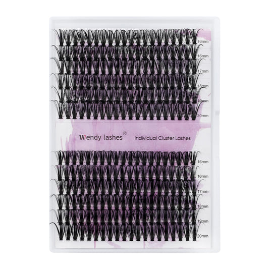 Individual Cluster Lashes 30D/40D Mixed Natural Eyelash Clusters