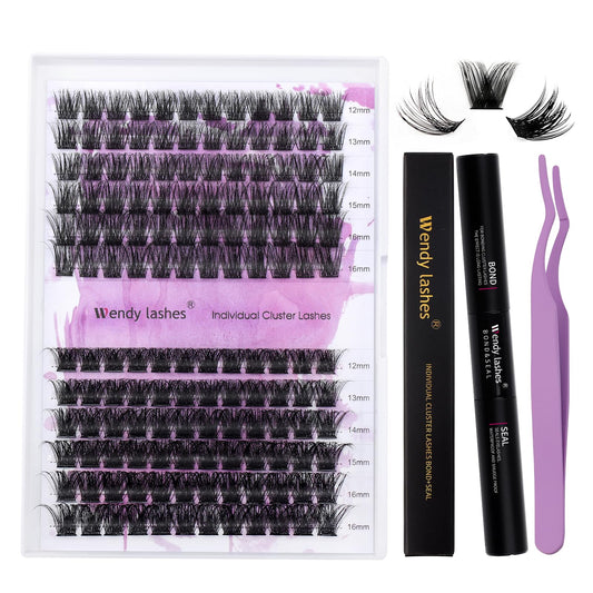 Individual Cluster Lashes 30D/40D Mixed Natural Eyelash Clusters