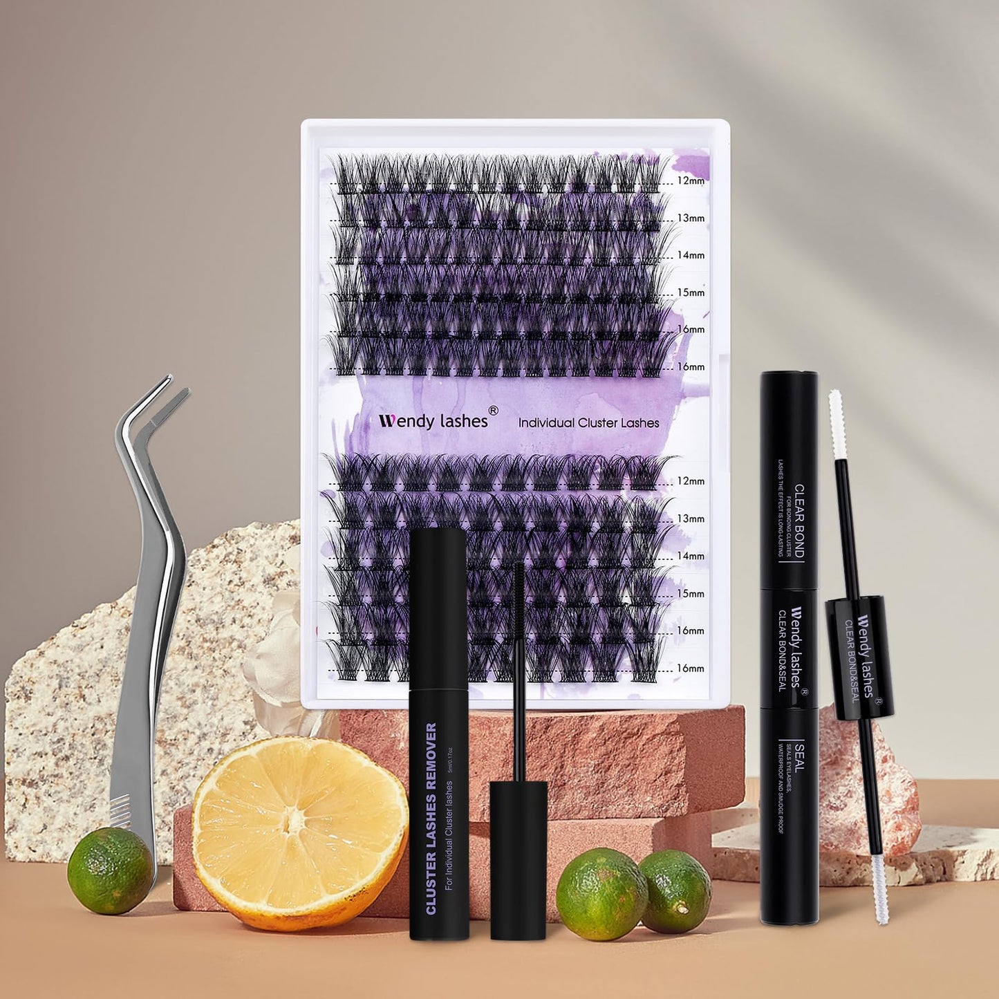 Individual Cluster Lashes 30D/40D Mixed Natural Eyelash Clusters