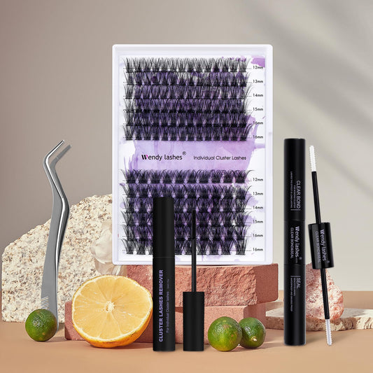 Individual Cluster Lashes 30D/40D Mixed Natural Eyelash Clusters