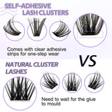 Natural Eyelash Clusters