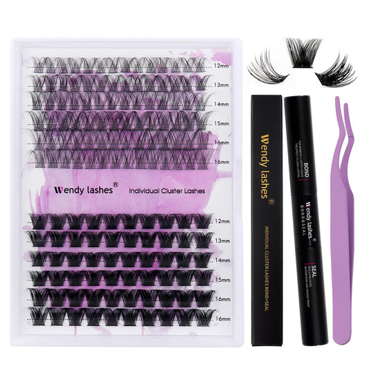 Individual Cluster Lashes 30D/40D Mixed Natural Eyelash Clusters