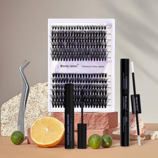Individual Cluster Lashes 30D/40D Mixed Natural Eyelash Clusters