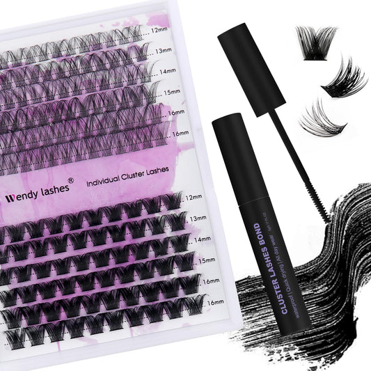 Individual Cluster Lashes 30D/40D Mixed Natural Eyelash Clusters