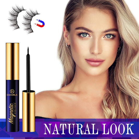 DUOERLA Magnetic Eyelashes Magnetic Lashes Natural