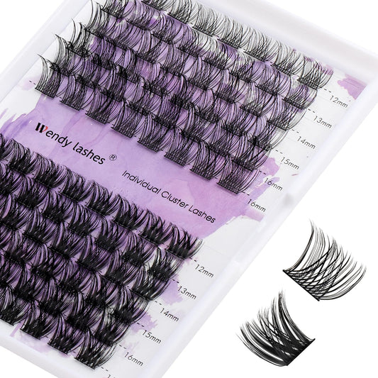 Individual Cluster Lashes 30D/40D Mixed Natural Eyelash Clusters