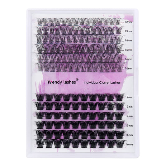 Individual Cluster Lashes 30D/40D Mixed Natural Eyelash Clusters
