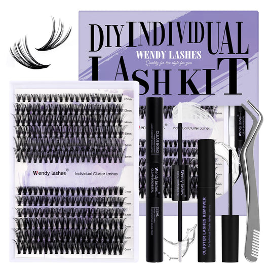 Individual Cluster Lashes 30D/40D Mixed Natural Eyelash Clusters