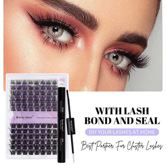 Individual Cluster Lashes 30D/40D Mixed Natural Eyelash Clusters