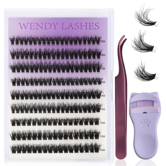 Individual Cluster Lashes 30D/40D Mixed Natural Eyelash Clusters