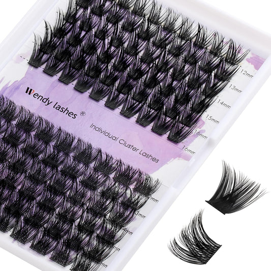 Individual Cluster Lashes 30D/40D Mixed Natural Eyelash Clusters