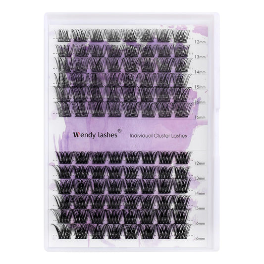 Individual Cluster Lashes 30D/40D Mixed Natural Eyelash Clusters