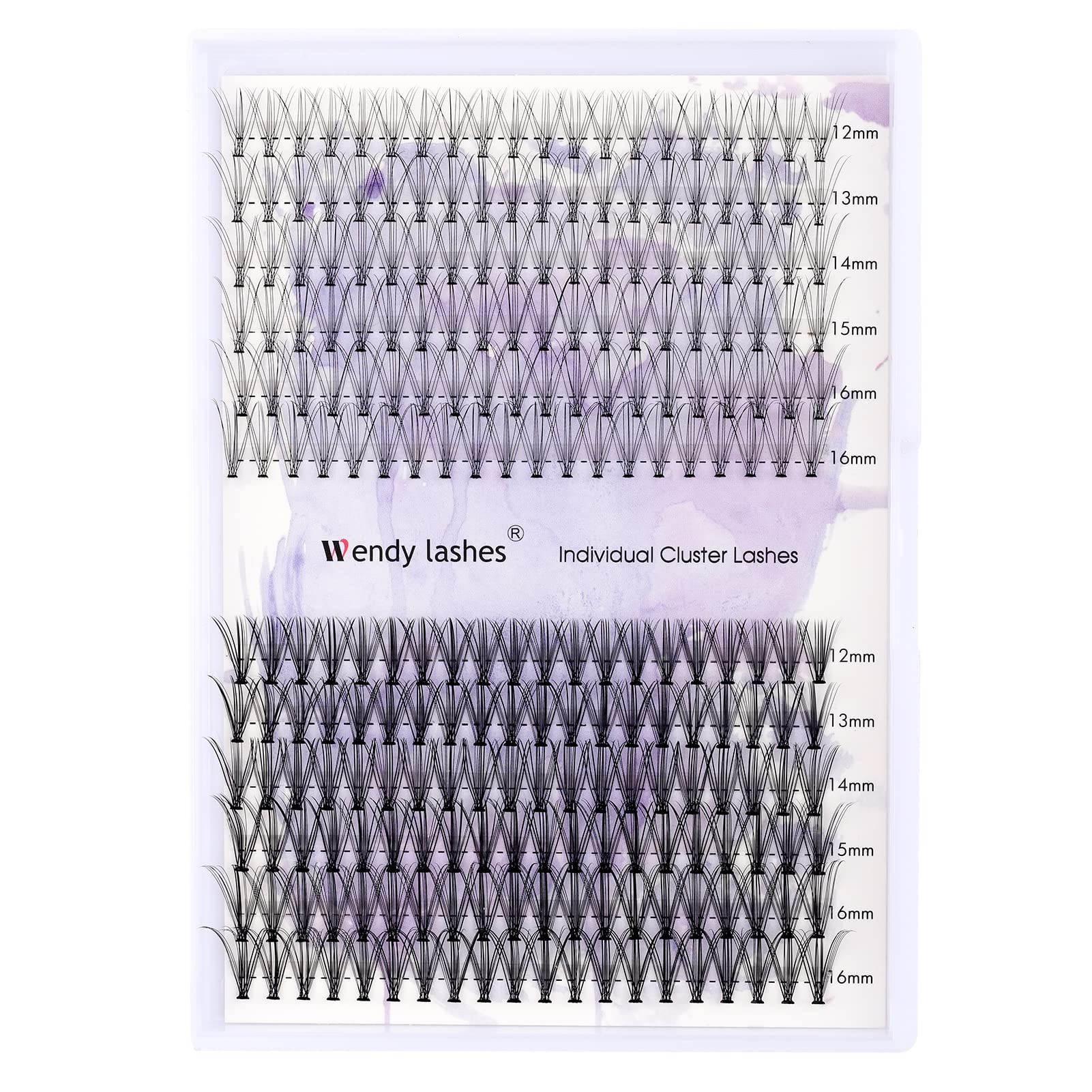 Individual Cluster Lashes 30D/40D Mixed Natural Eyelash Clusters