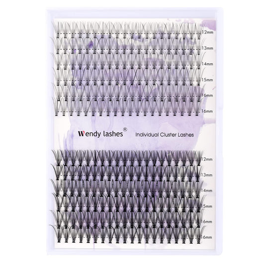 Individual Cluster Lashes 30D/40D Mixed Natural Eyelash Clusters