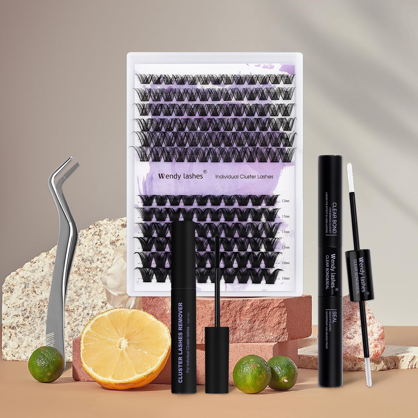 Individual Cluster Lashes 30D/40D Mixed Natural Eyelash Clusters