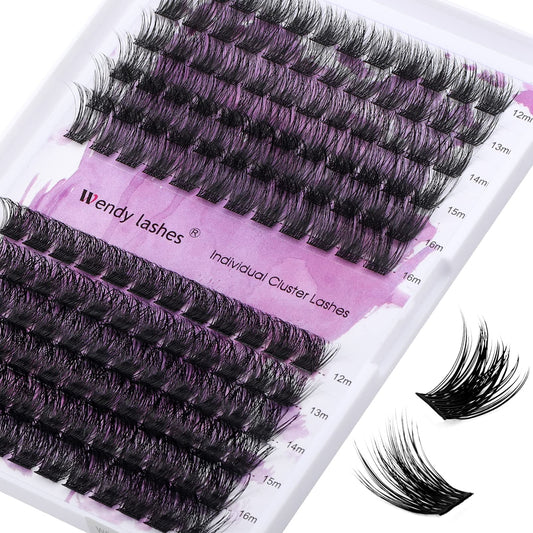 Individual Cluster Lashes 30D/40D Mixed Natural Eyelash Clusters