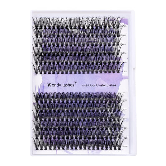 Individual Cluster Lashes 30D/40D Mixed Natural Eyelash Clusters