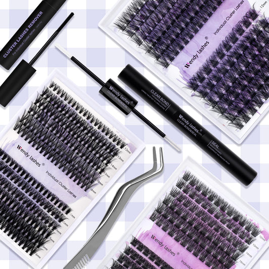 Individual Cluster Lashes 30D/40D Mixed Natural Eyelash Clusters
