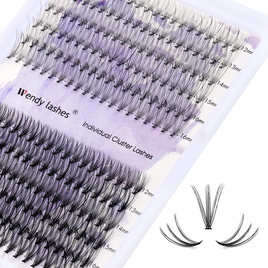 Individual Cluster Lashes 30D/40D Mixed Natural Eyelash Clusters